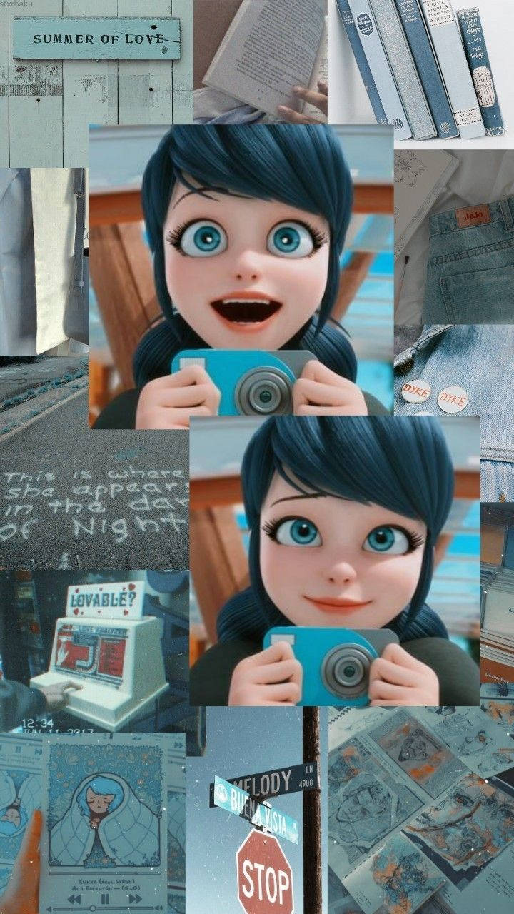 Marinette With A Camera Wallpaper