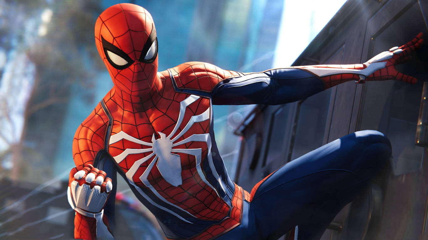 Marvel's Iconic Superhero Spiderman Wallpaper