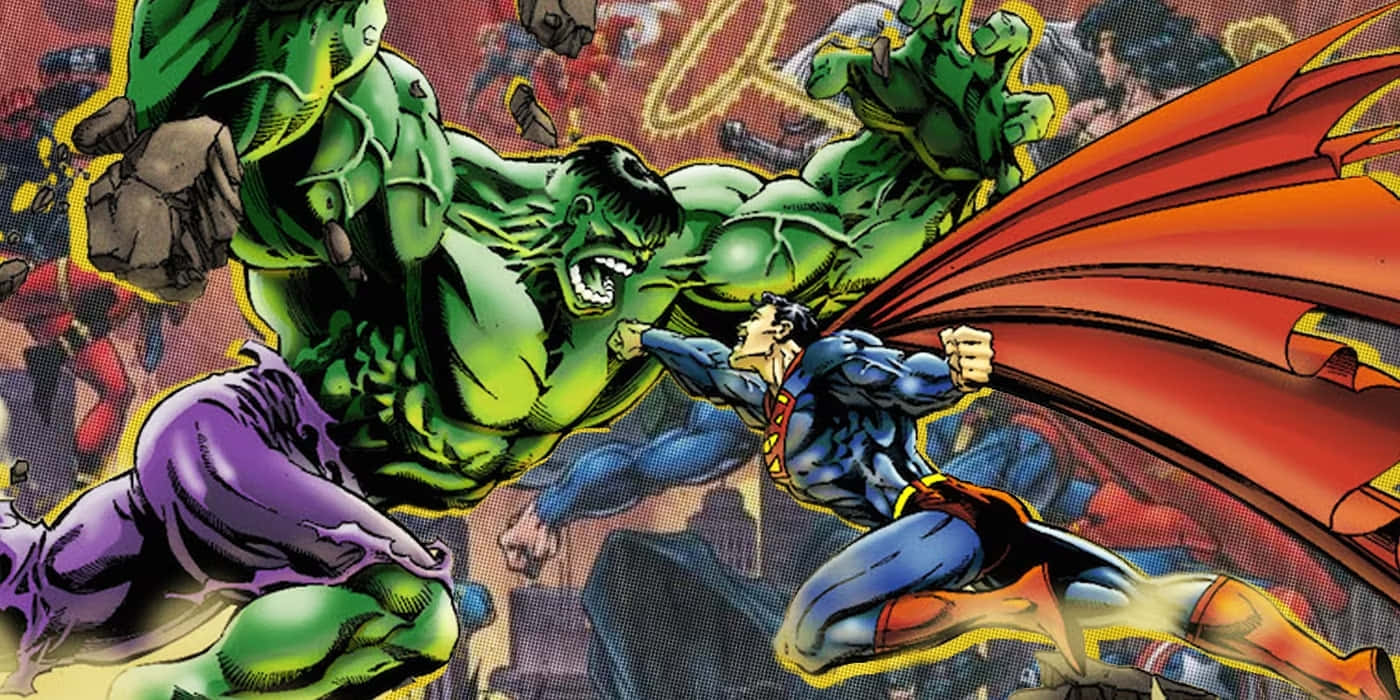 Marvelvs D C Epic Battle Wallpaper