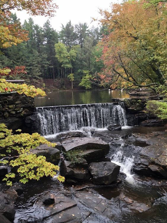 Massachusetts Autumn Glory Wallpaper