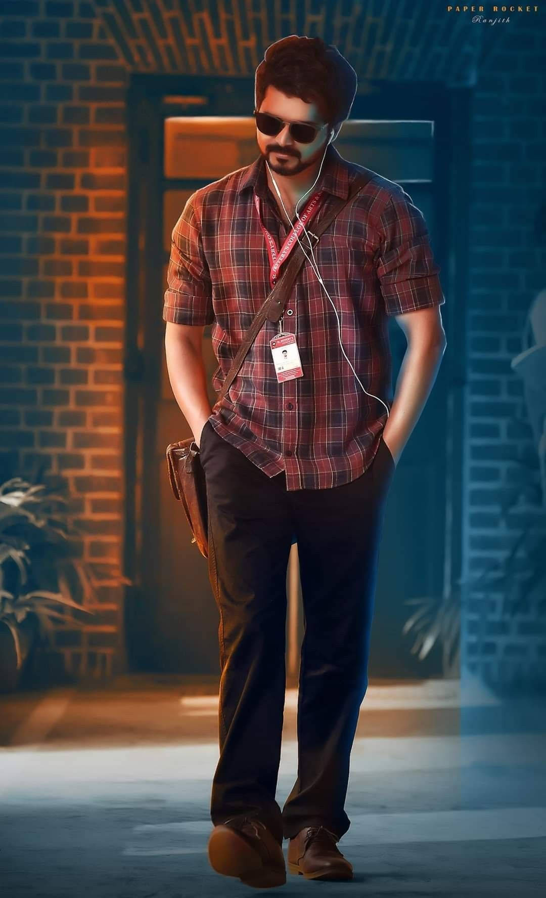 Master Vijay 4k Professor Jd Wallpaper