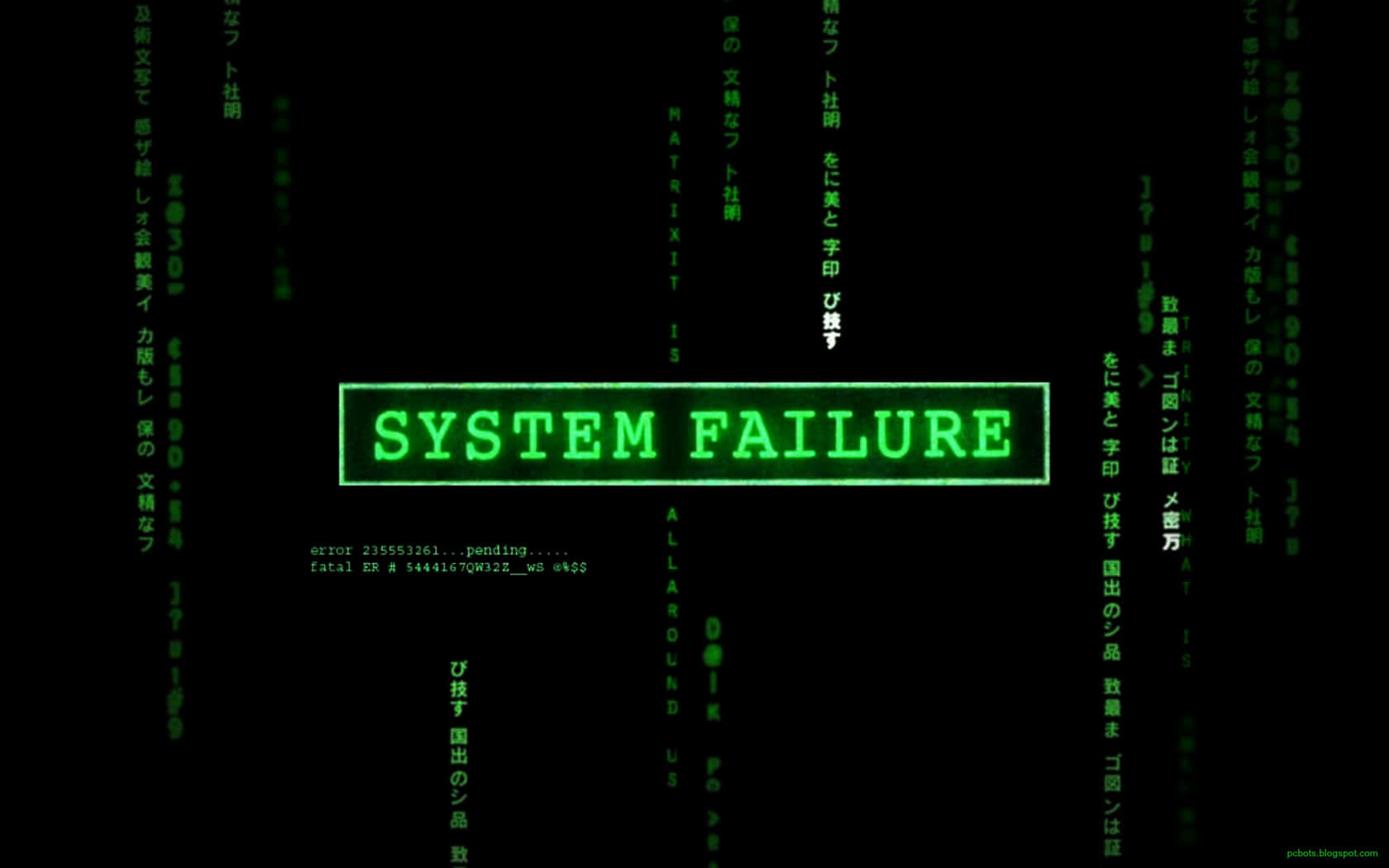 Matrix Text Background Computer Wallpaper