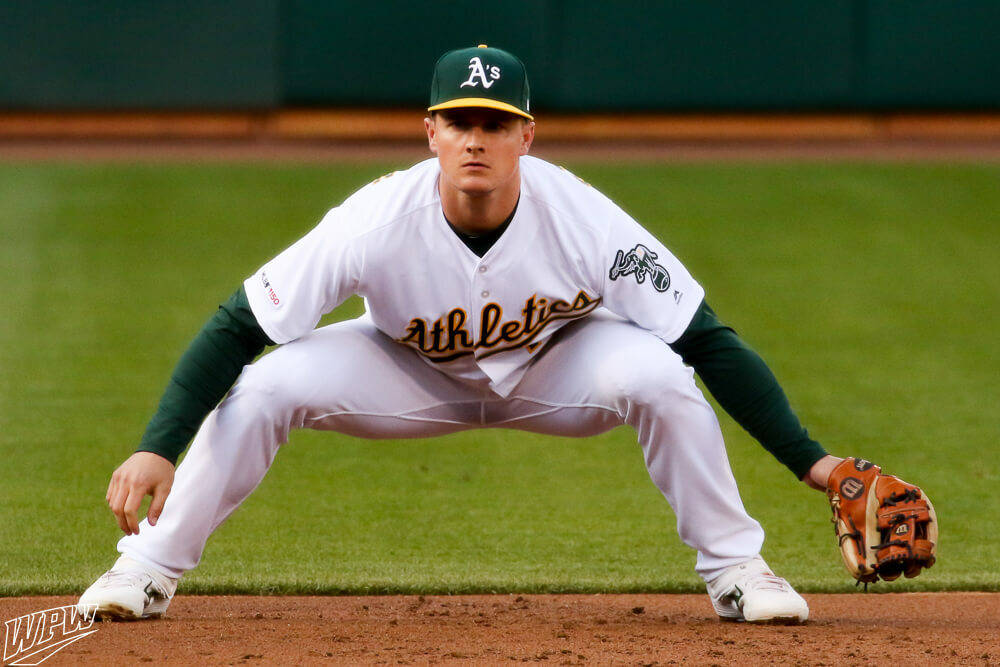 Matt Chapman Signature Defensive Crouch Wallpaper