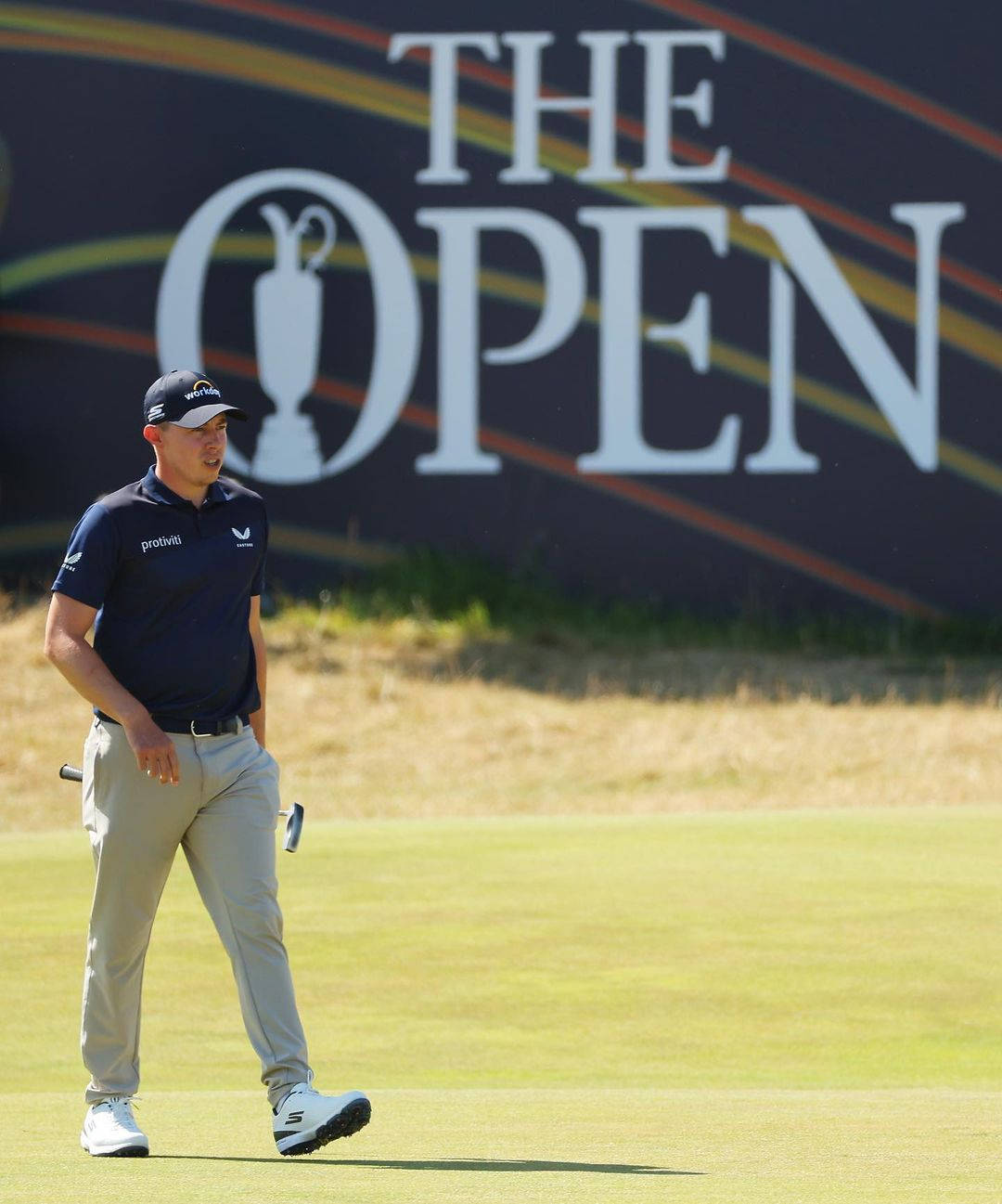 Matt Fitzpatrick At British Open Wallpaper