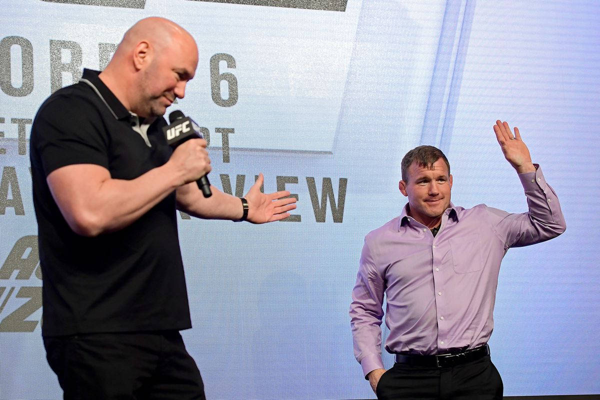 Matt Hughes Introduced On Stage Wallpaper