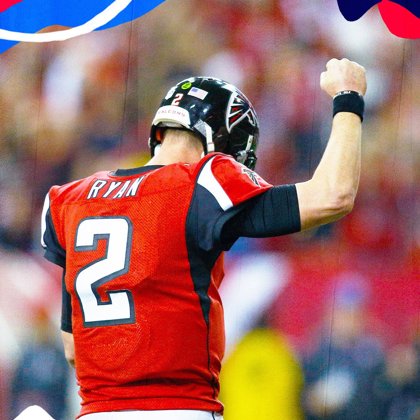 Matt Ryan With Raised Fist Wallpaper