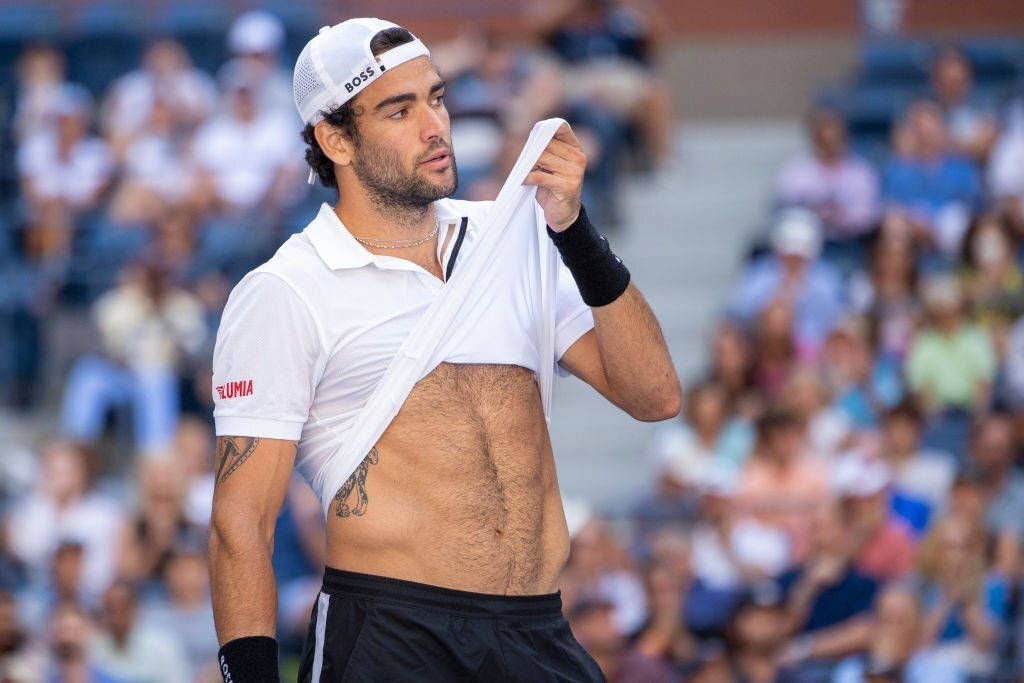 Matteo Berrettini Revealing Fitness Physique Wallpaper