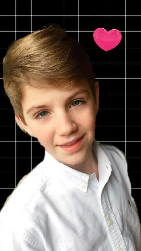 Mattyb With Pink Heart Wallpaper