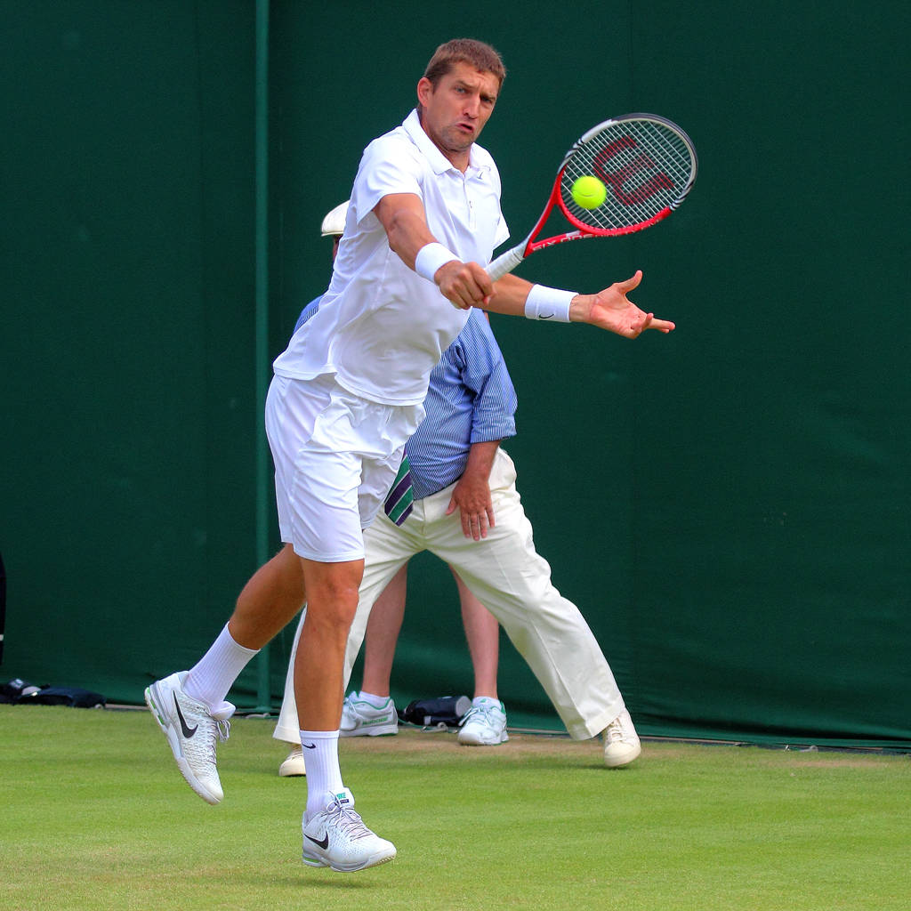 Max Mirnyi And Racket Wallpaper