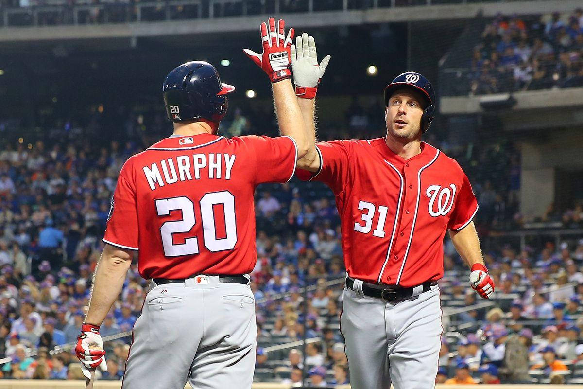 Max Scherzer And Daniel Murphy Wallpaper