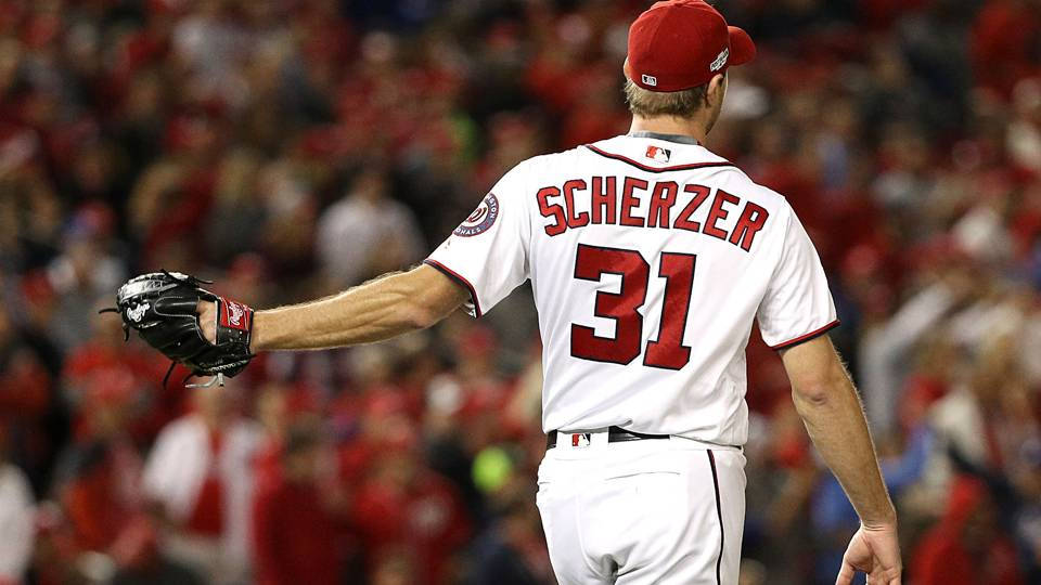 Max Scherzer Famous Pitcher Wallpaper