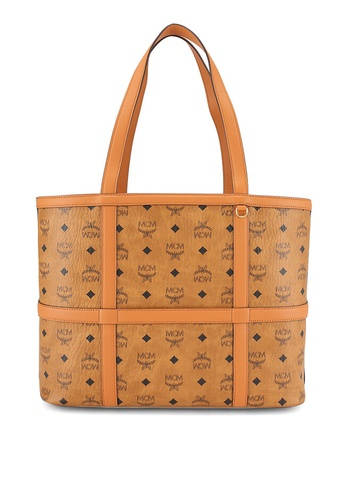 Mcm Delmy Visetos Shopper Bag Wallpaper