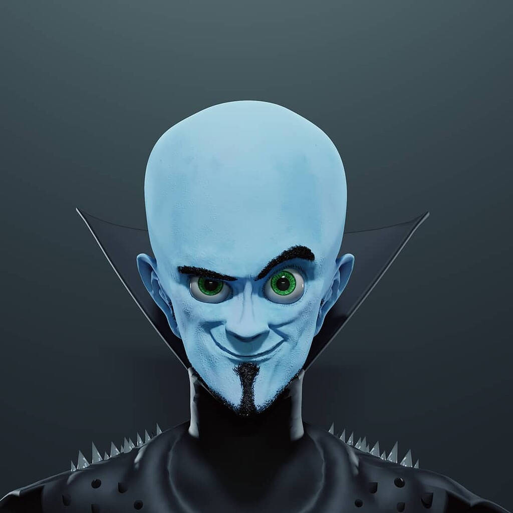 Megamind Fanmade Digital Art Wallpaper