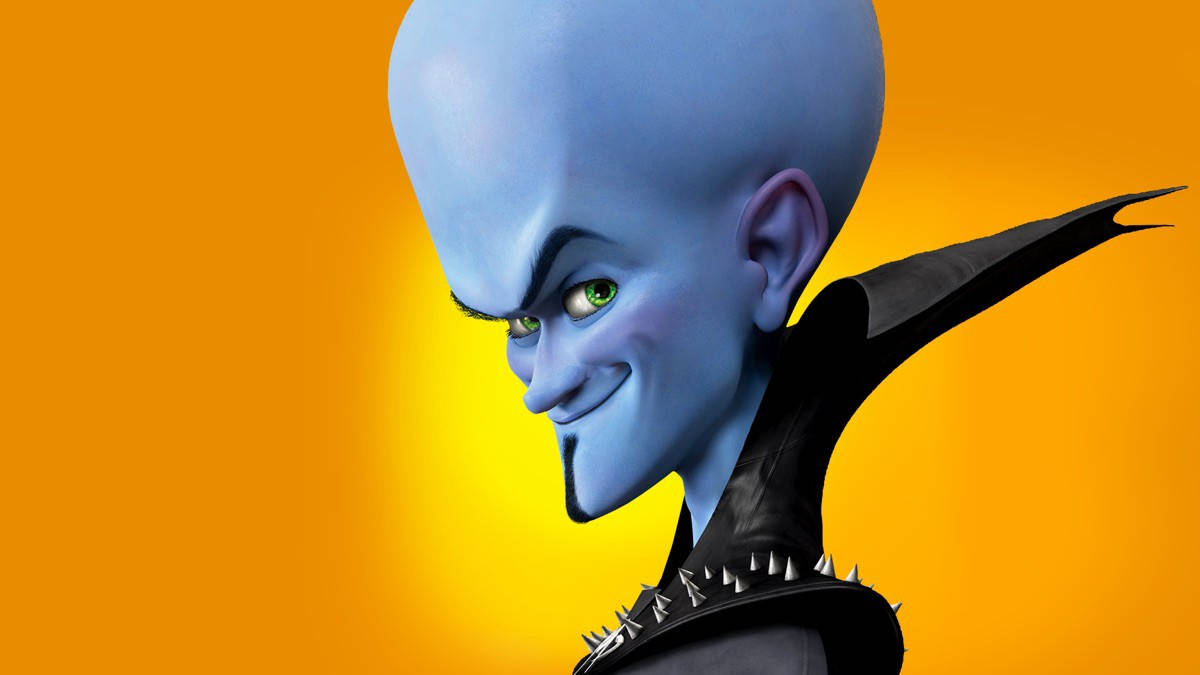 Megamind Smirking Face Wallpaper