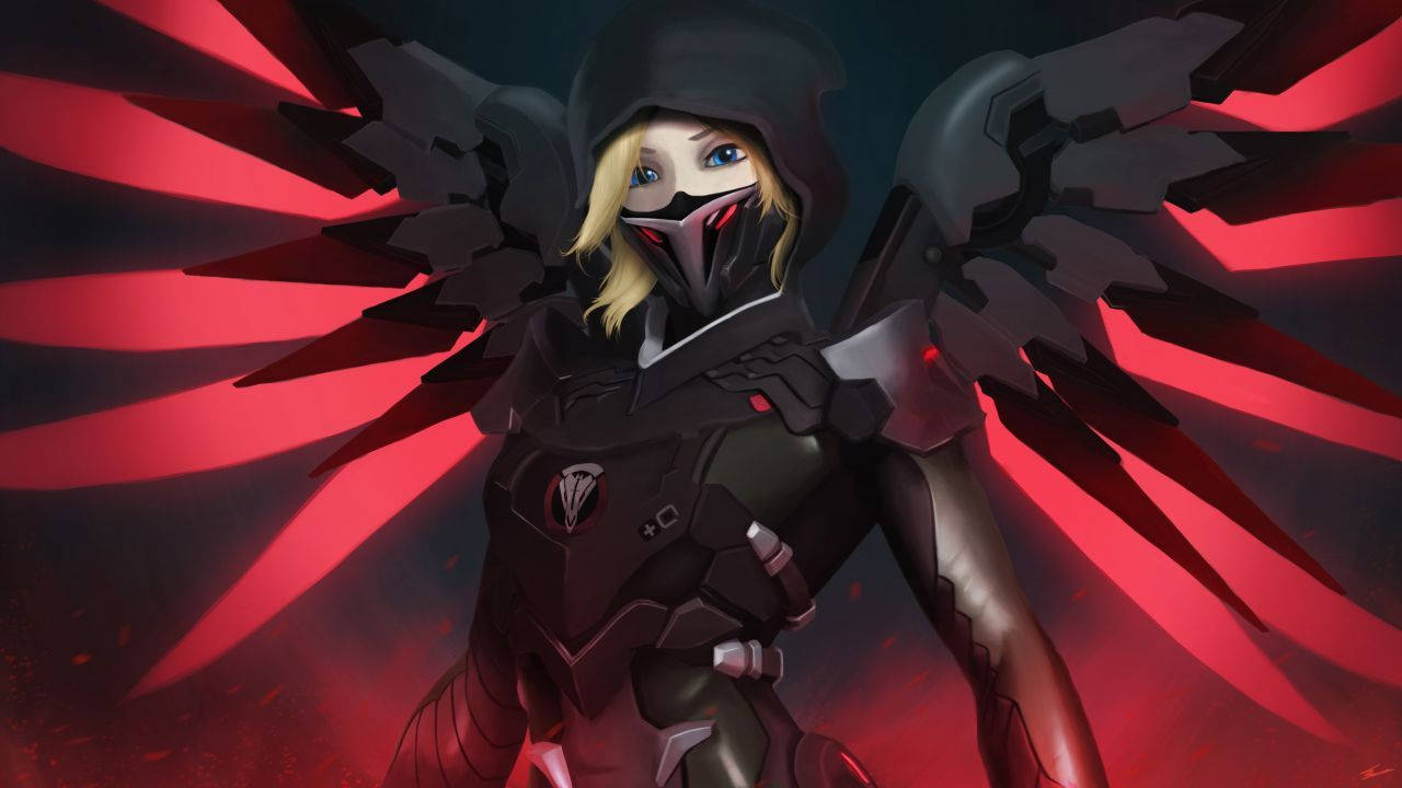 Mercy, The Heroes Of Overwatch Wallpaper