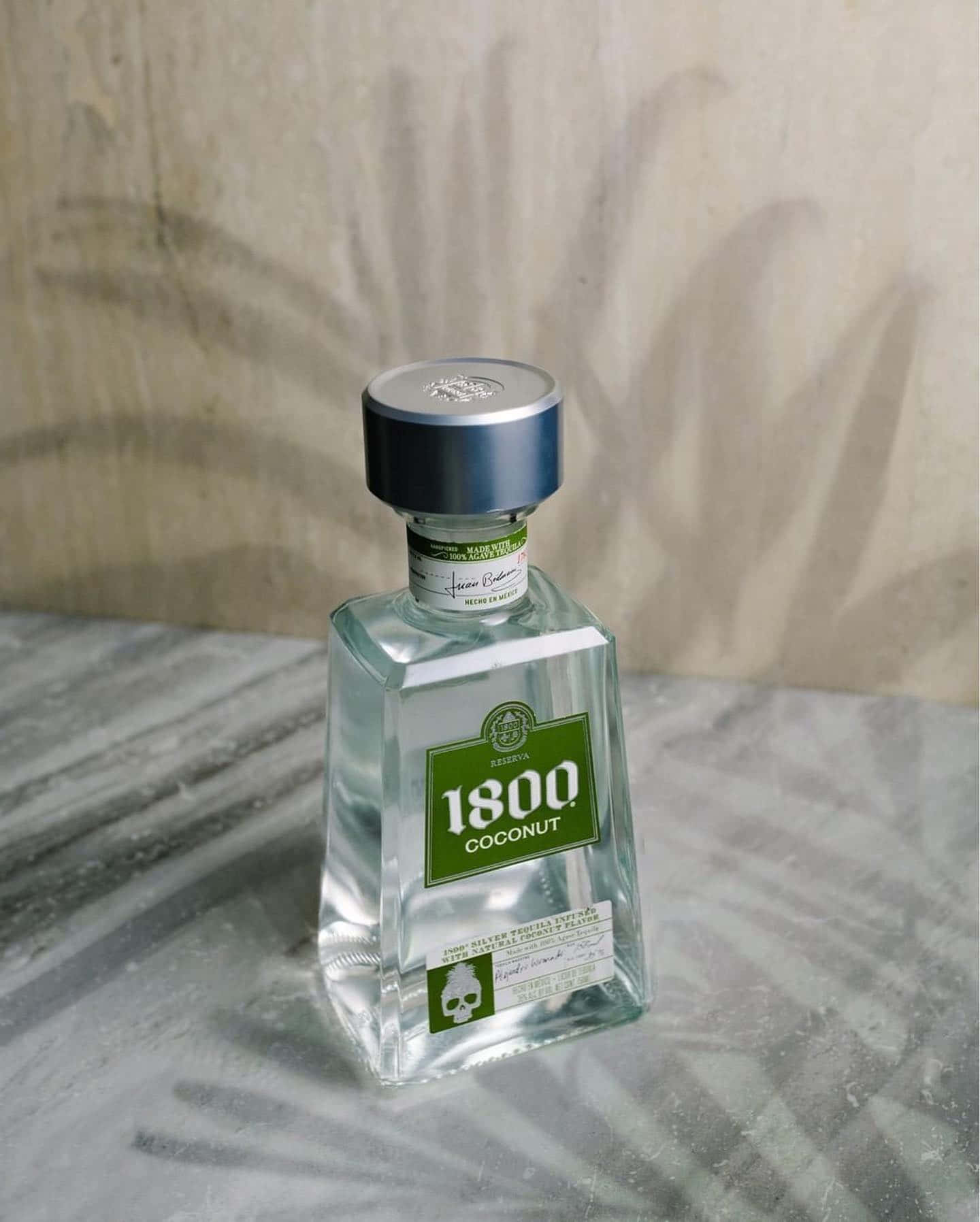 Mexican Brand 1800 Tequila Reserva Coconut Wallpaper