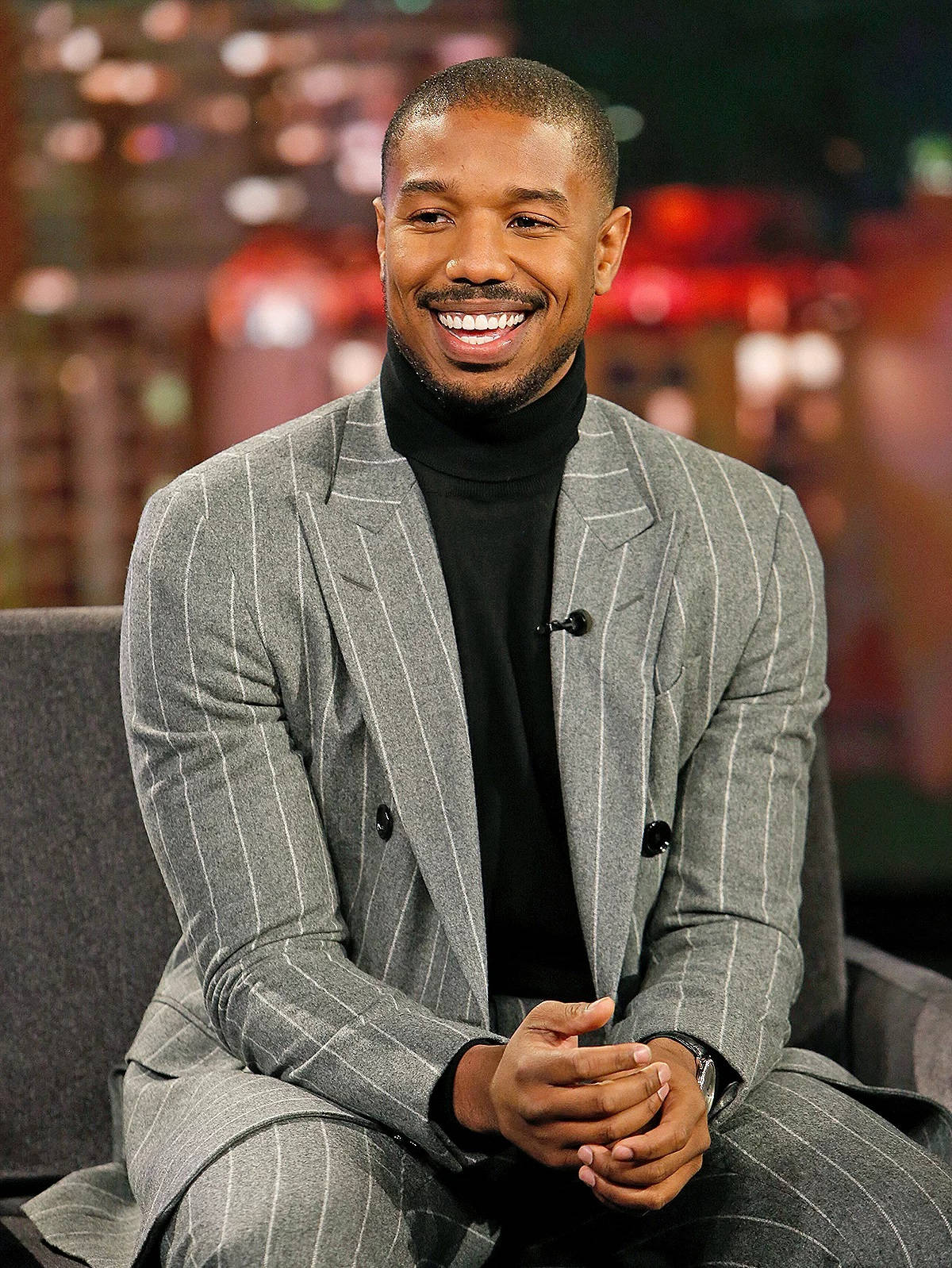 Michael B. Jordan Jimmy Kimmel Live Wallpaper