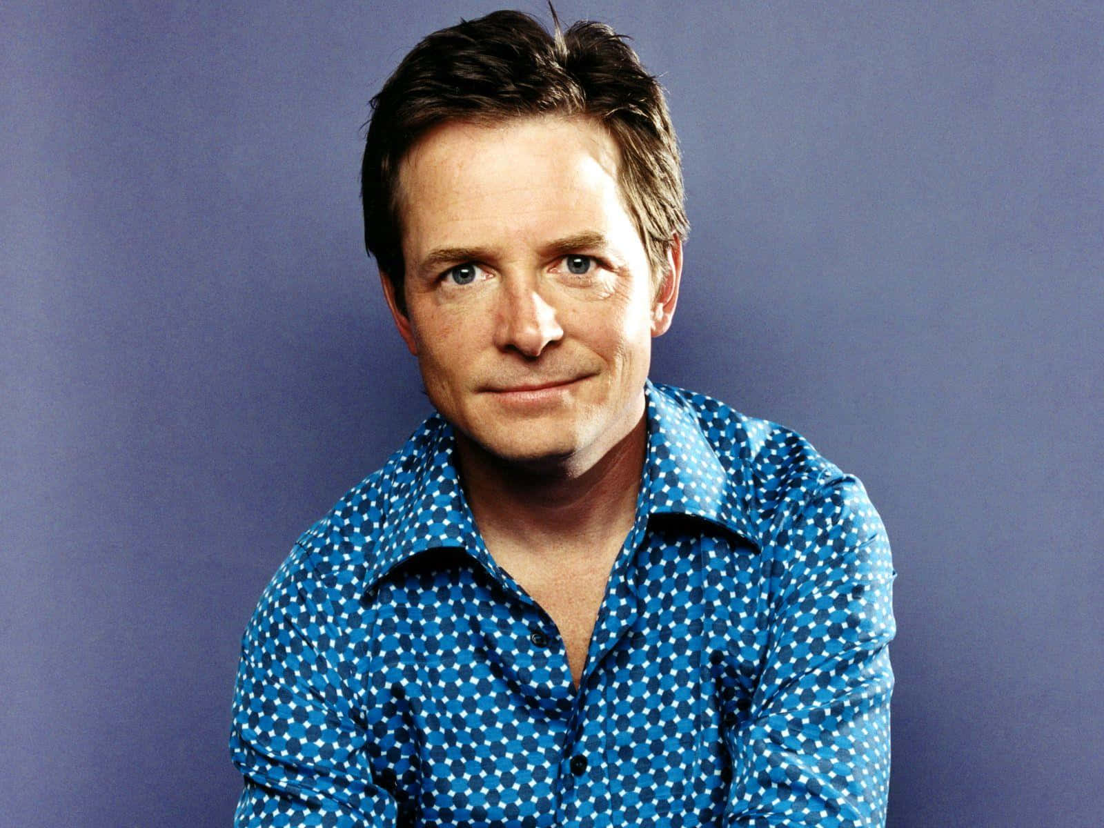 Michael J Fox In His Iconic Role As Marty Mcfly Wallpaper