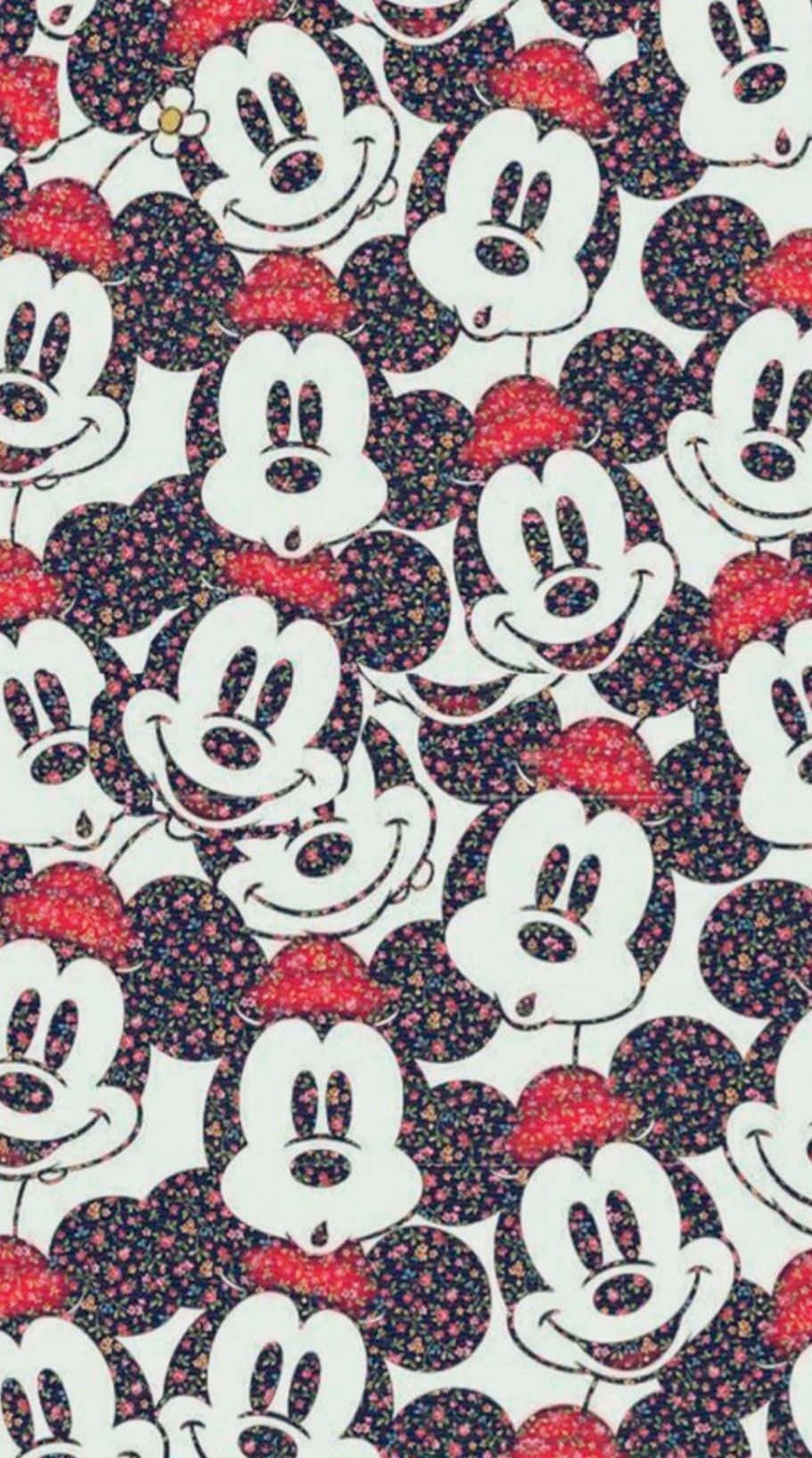 Mickey Mouse At His Home, Filled With Warmth And Love Wallpaper