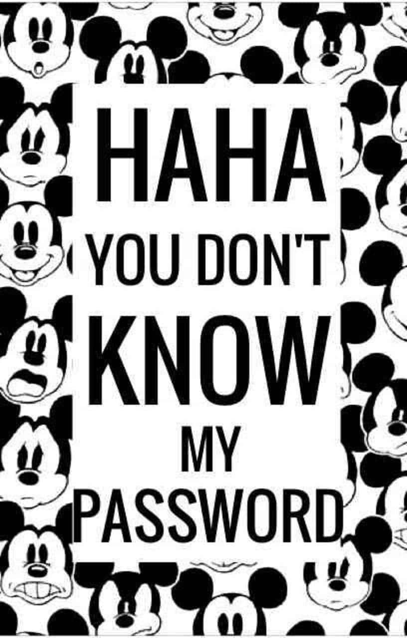 Mickey Password Taunt Wallpaper