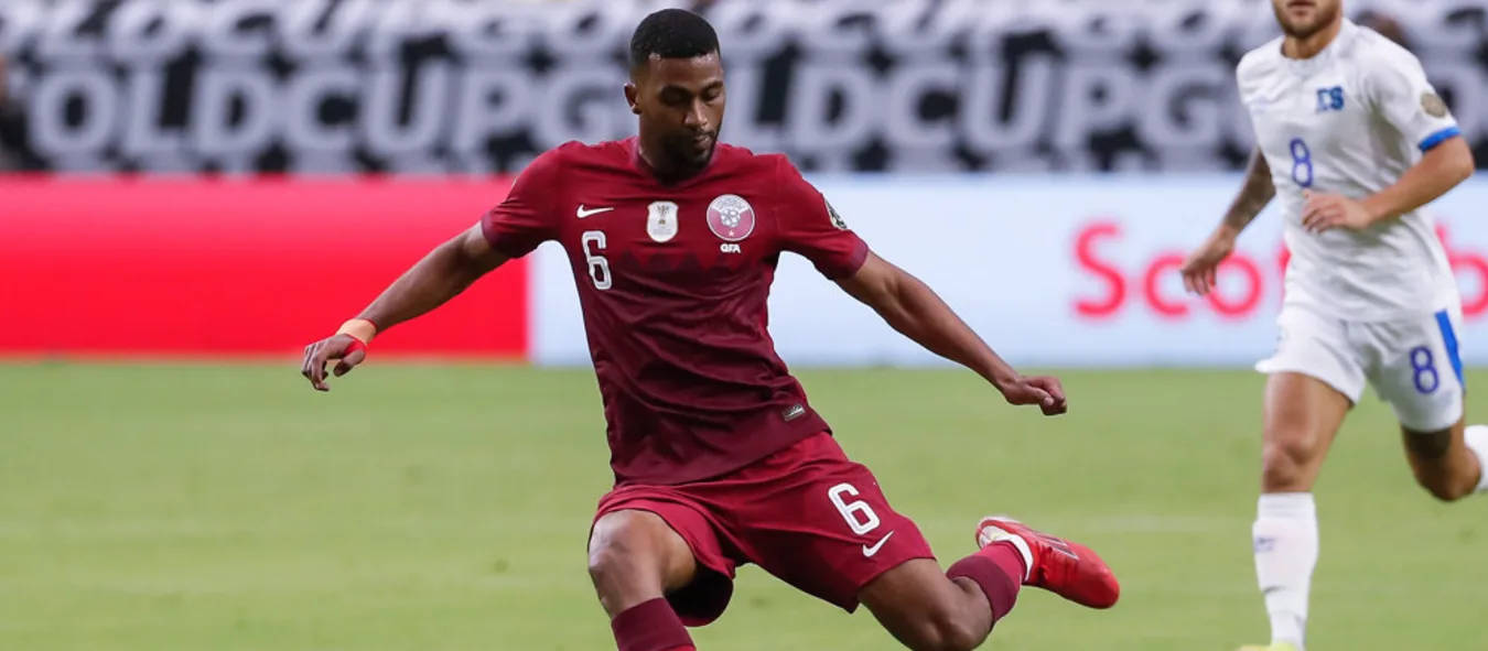 Midfielder Abdulaziz Qatar National Football Team Wallpaper