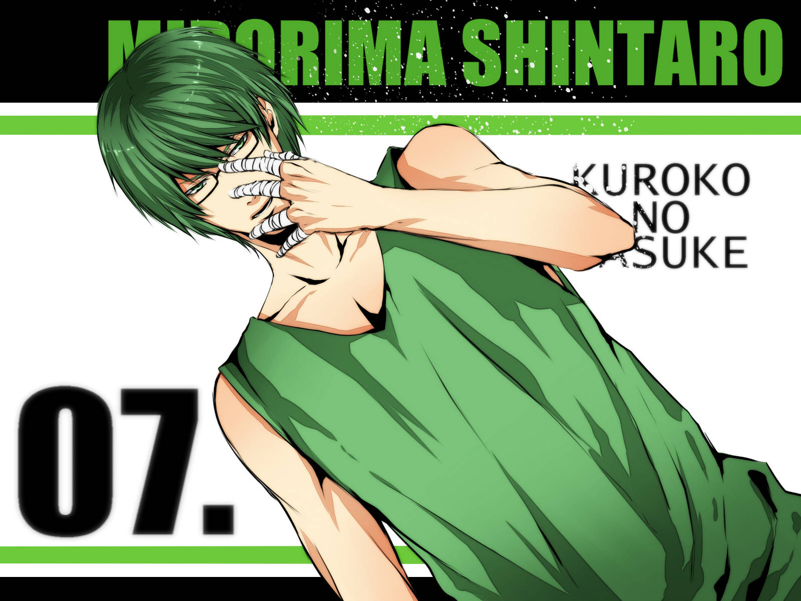 Midorima Shintaro Of Kuroko No Basket Wallpaper