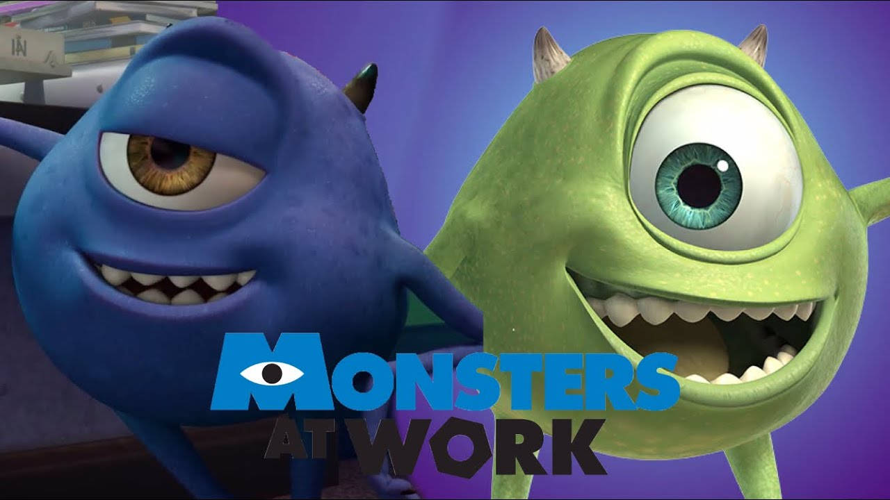 Mike Wazowski Garry Gibbs Poster Wallpaper