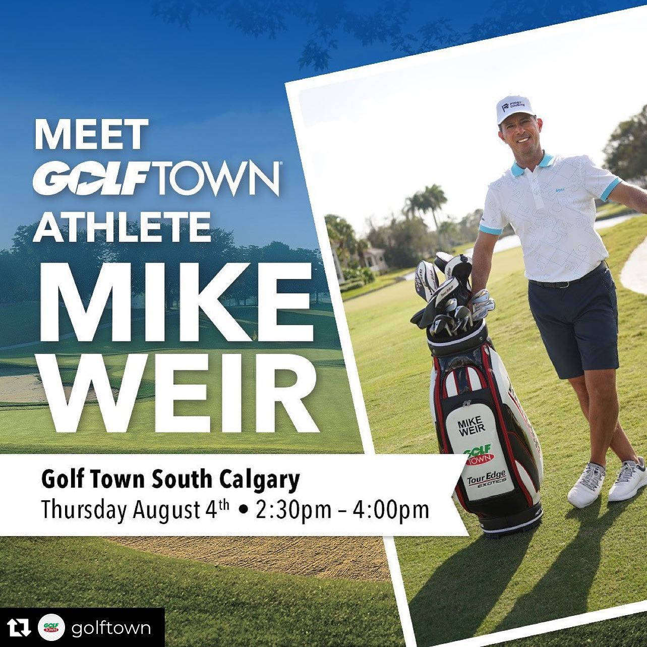 Mike Weir Fan Meeting Poster Wallpaper