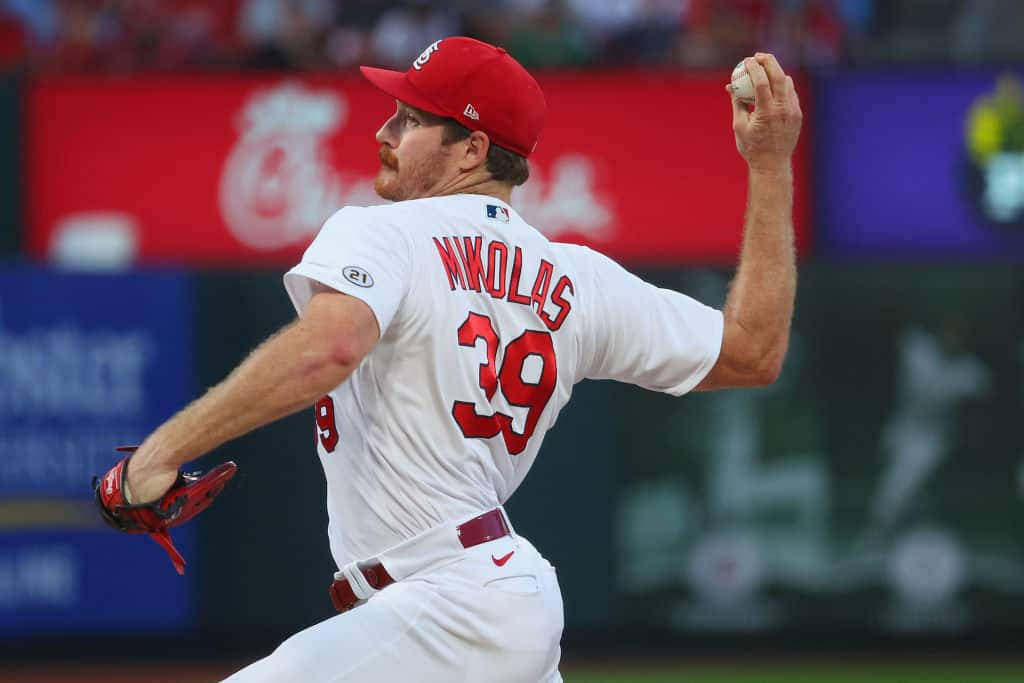 Miles Mikolas Athletic Baseball Wallpaper