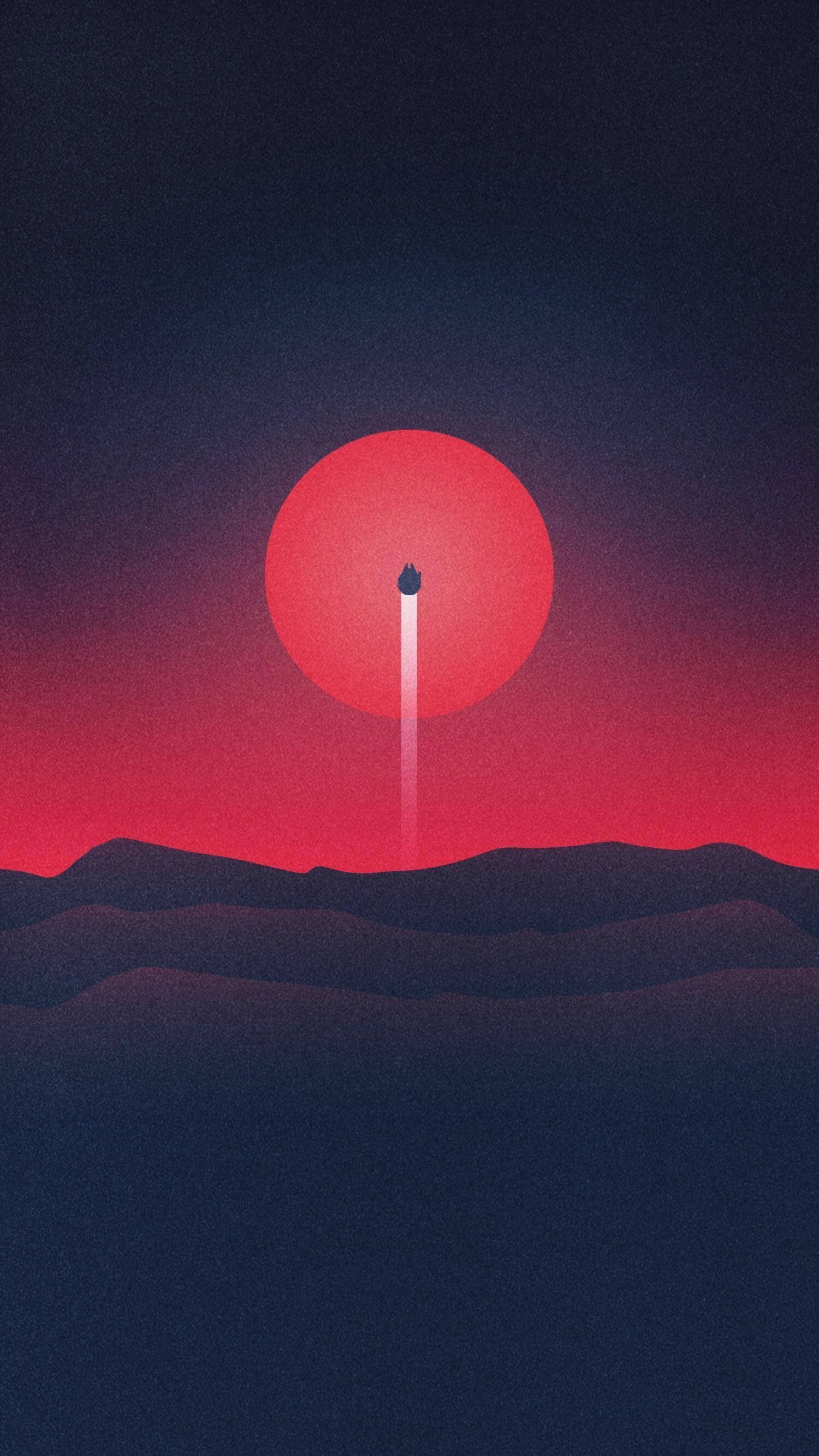 Minimalist Star Wars Artwork Wallpaper