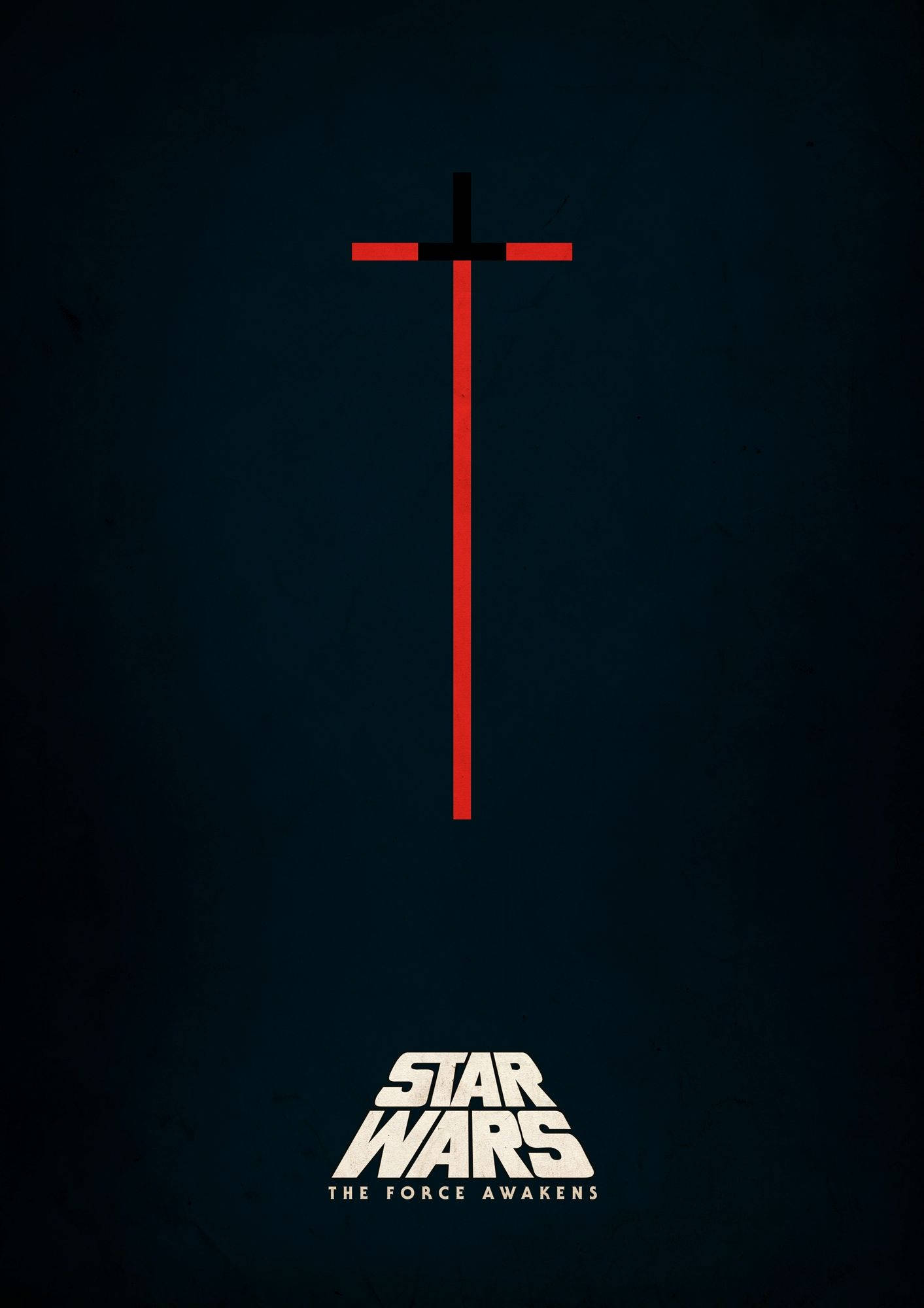 Minimalist Star Wars Lightsabers Wallpaper