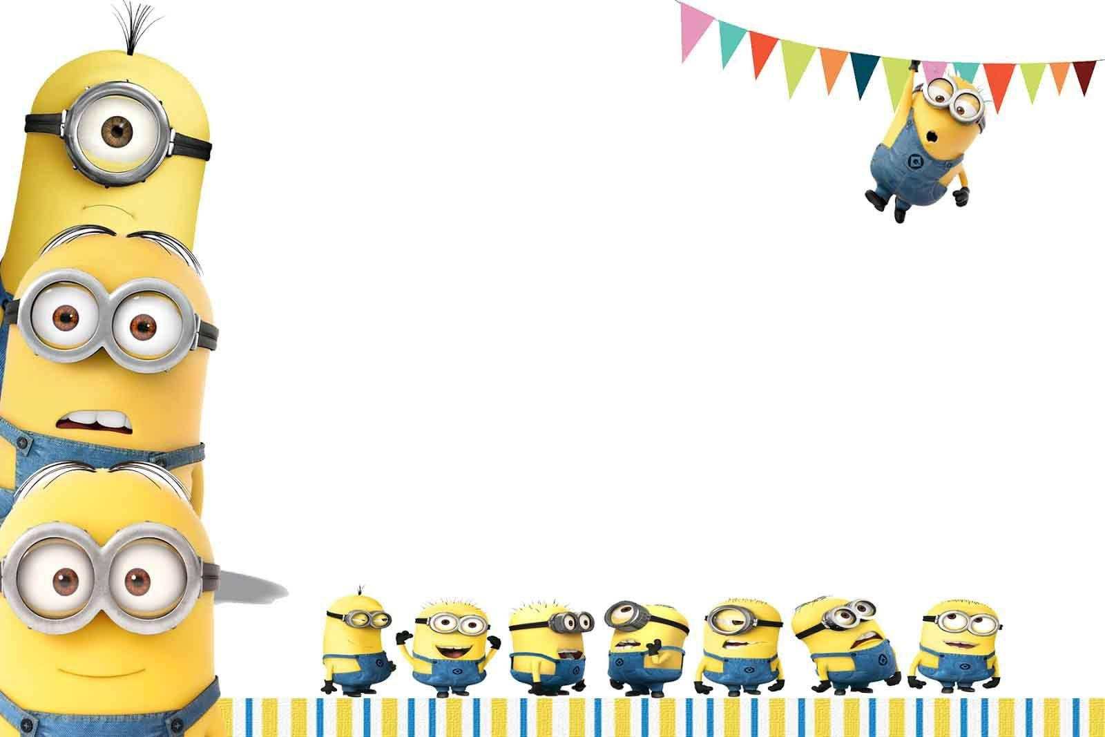 Minion Birthday Background Wallpaper