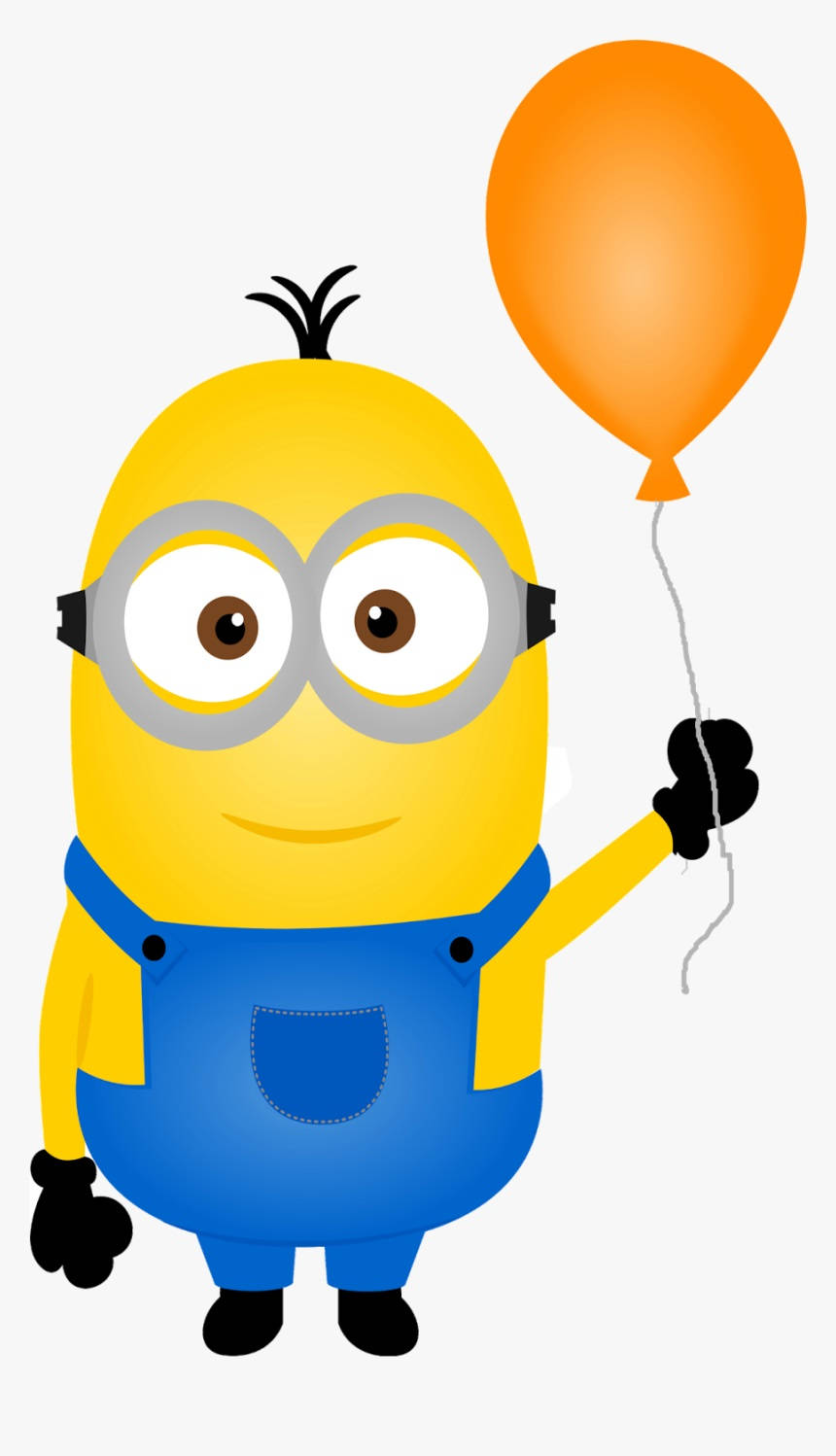 Minion With Orange Balloon Wallpaper