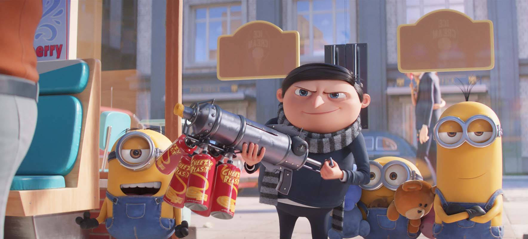 Minions The Rise Of Gru Gun Wallpaper