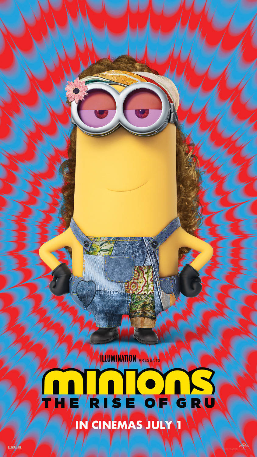 Minions The Rise Of Gru Hippie Wallpaper