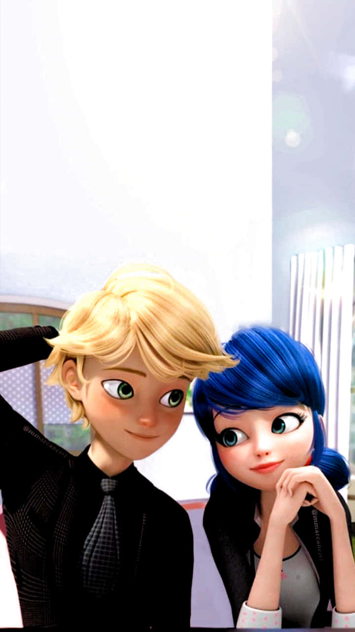 Miraculous Ladybug And Cat Noir, The Dynamic Duo Wallpaper