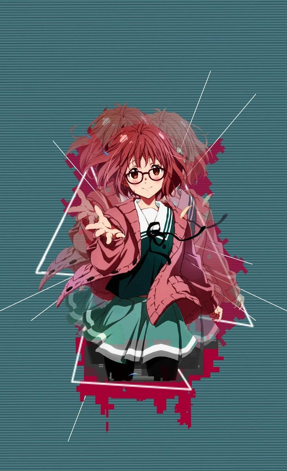 Mirai Kuriyama Aesthetic Anime Girl Iphone Wallpaper