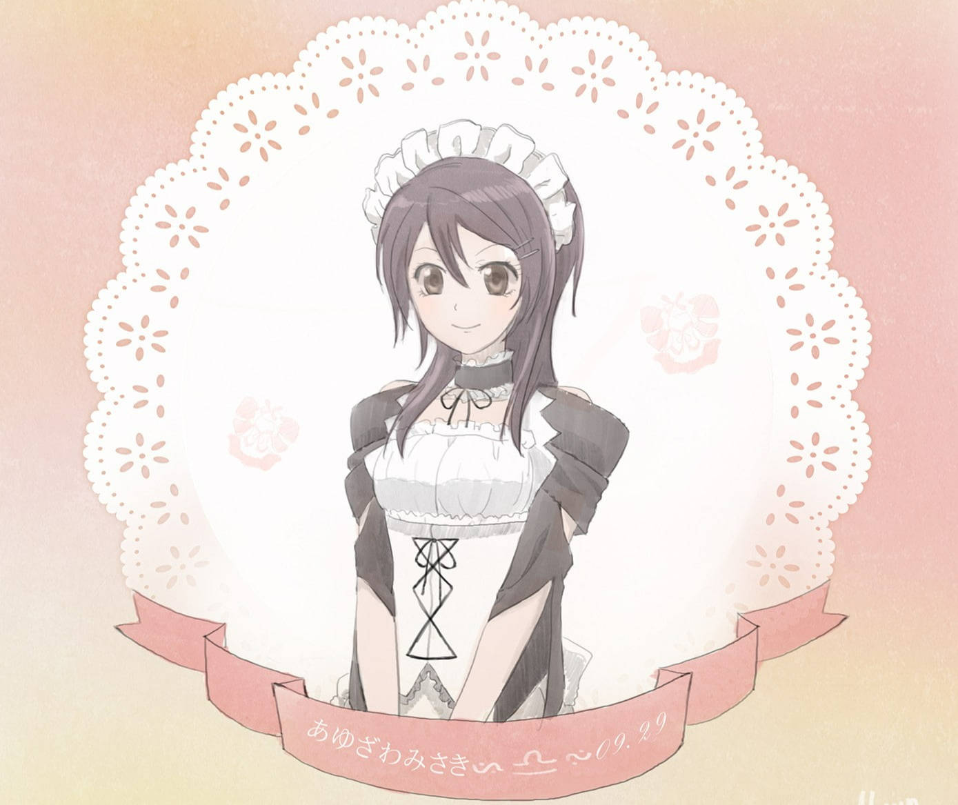 Misaki Ayuzawa From Quitessential Maid Sama Anime Wallpaper