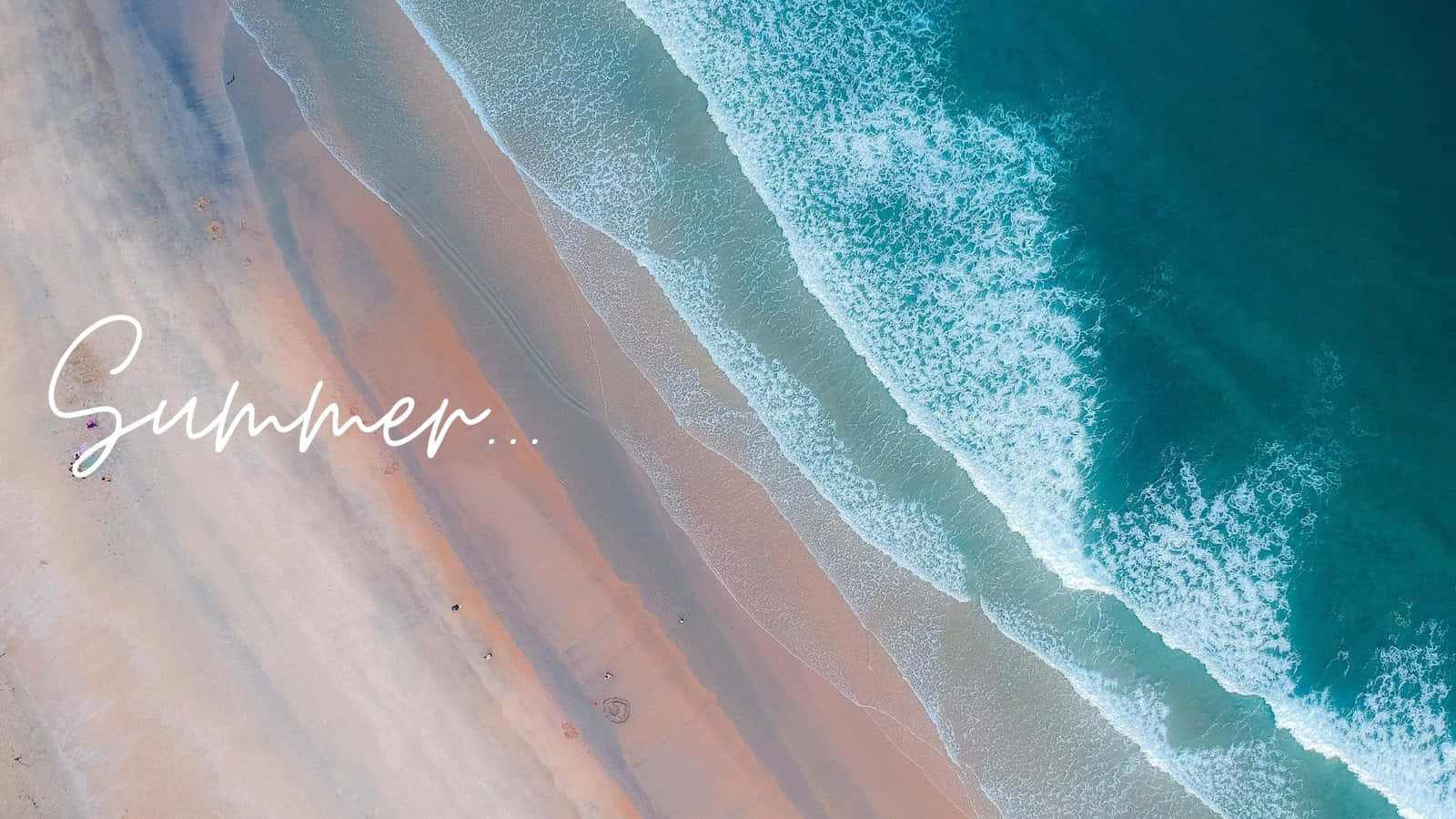 Modern Desktop Summer Beach Wallpaper