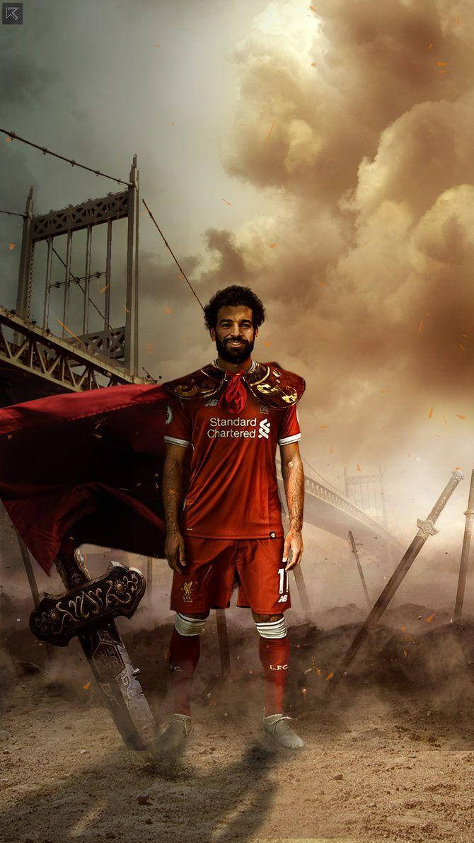 Mohamed Salah King Wallpaper