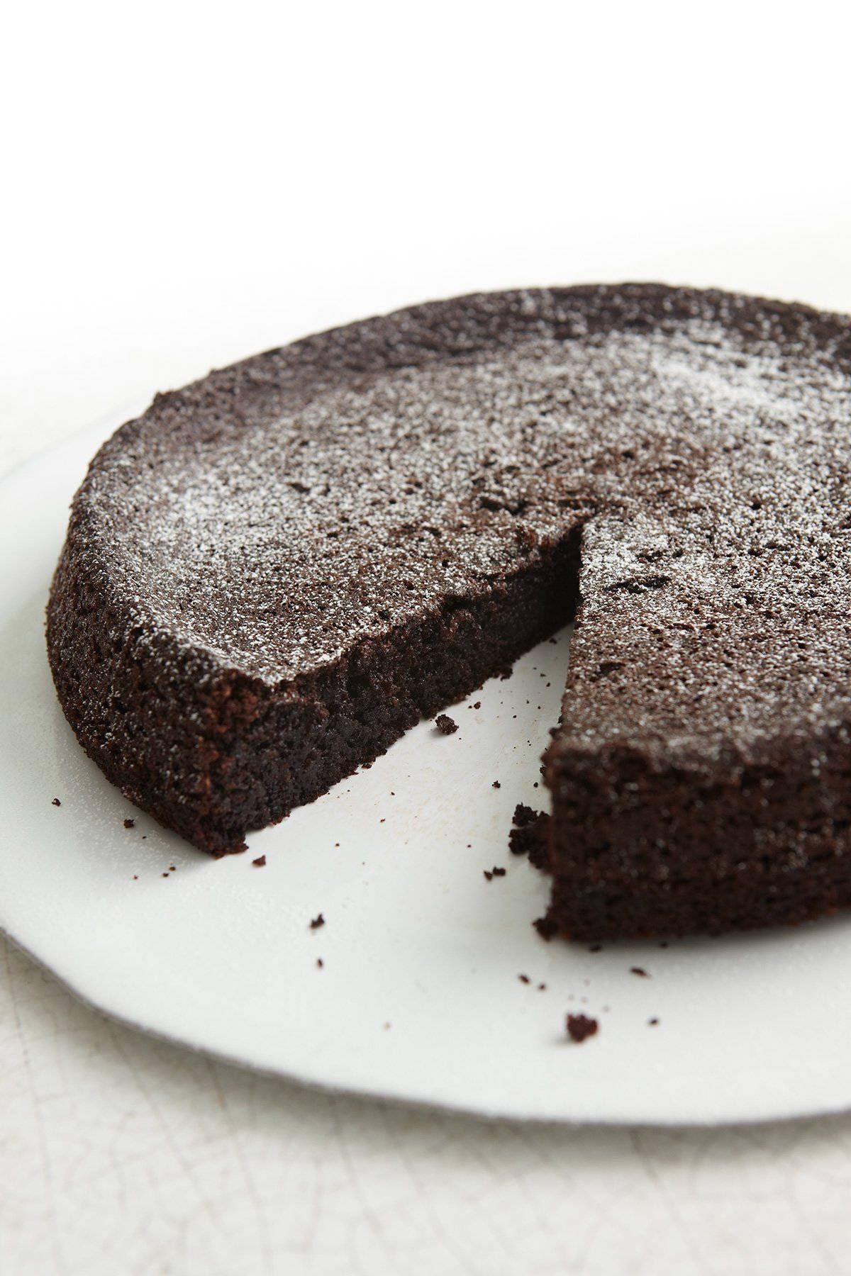 Moist Homemade Chocolate Cake Wallpaper