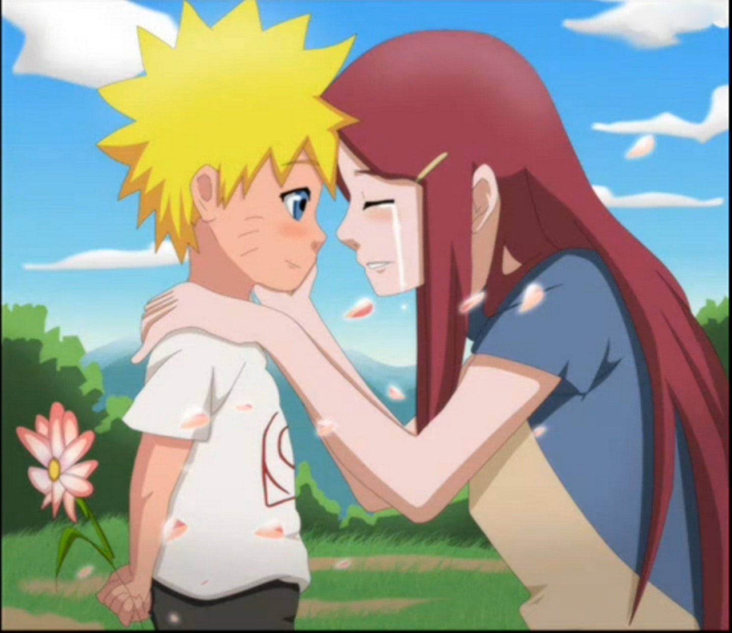 Mom And Son Naruto Anime Wallpaper