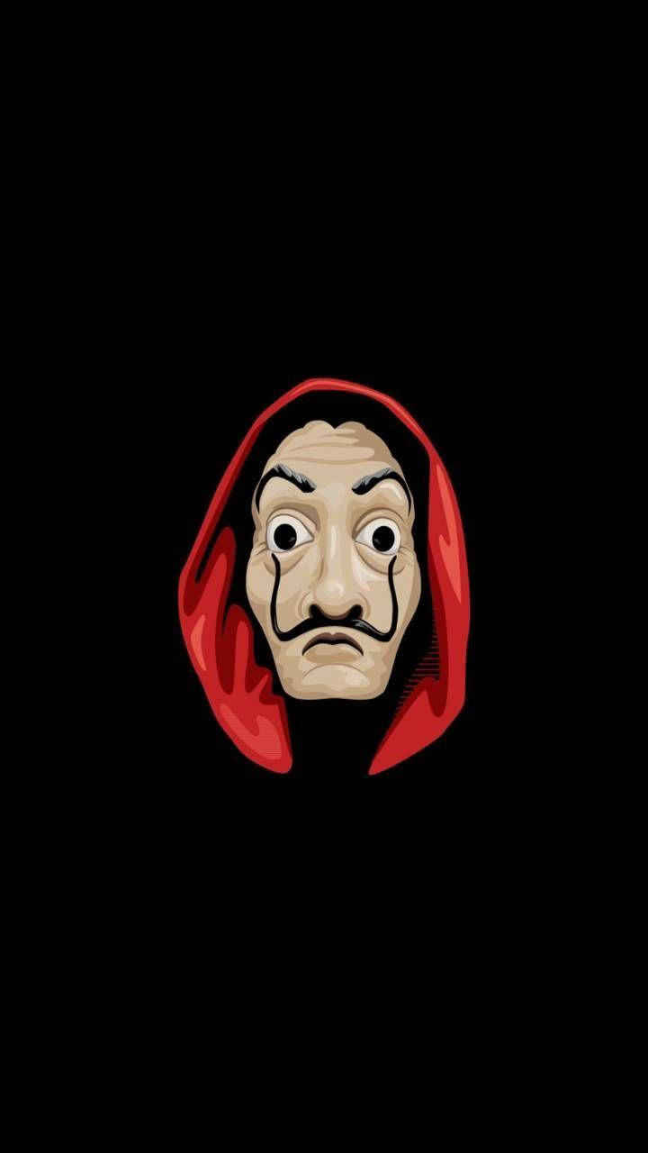 Money Heist Dali Mask Painting Wallpaper