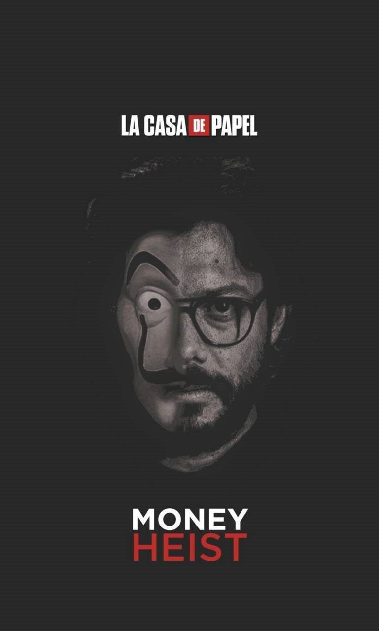 Money Heist Professor Dali Mask Wallpaper