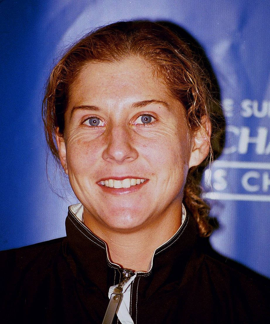 Monica Seles Smiling Wallpaper