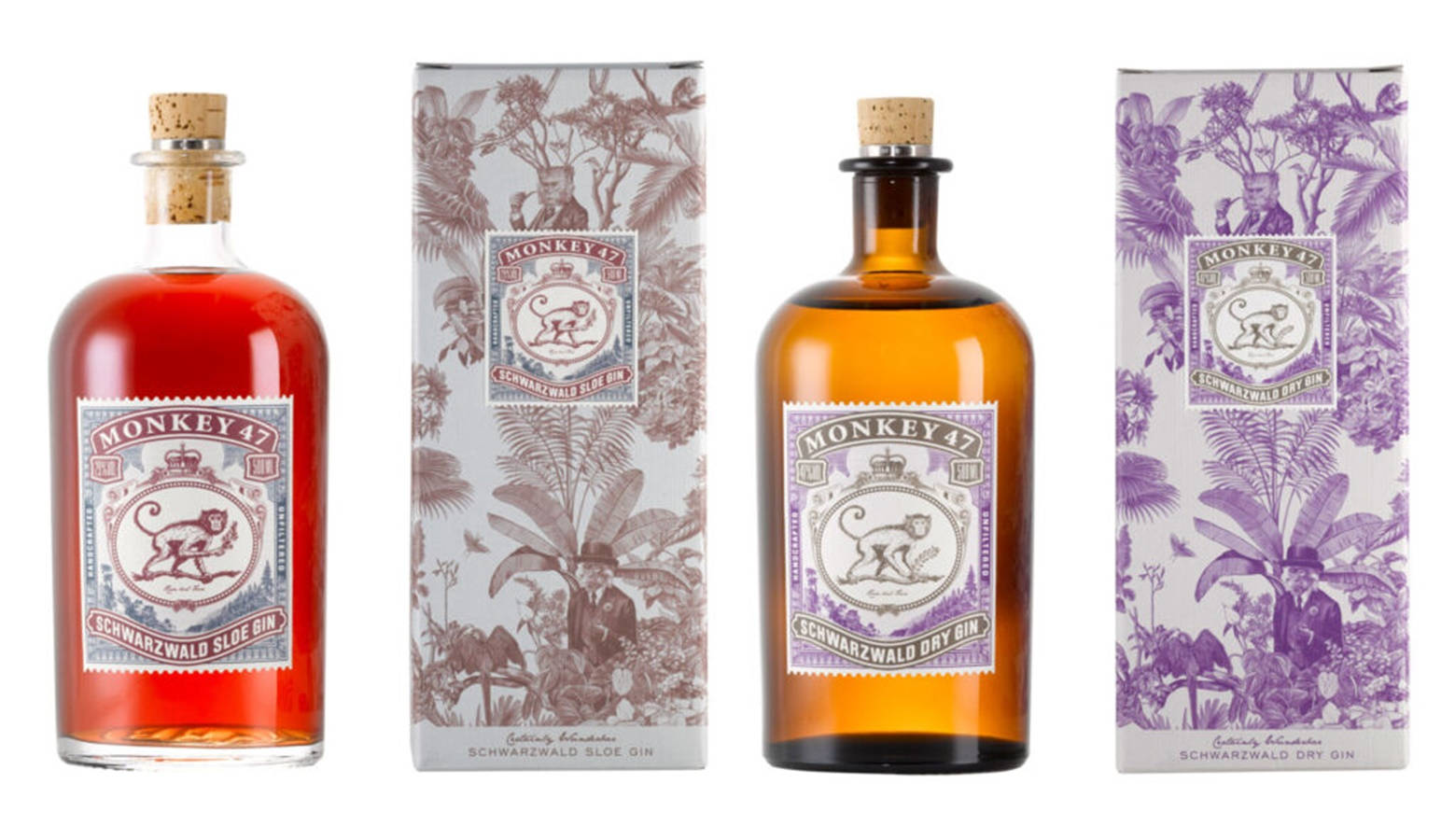 Monkey 47 Sloe Gin Schwarzwald Dry Wallpaper