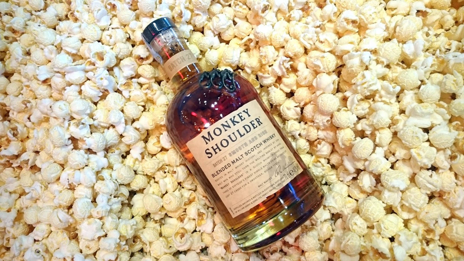 Monkey Shoulder And Popcorns Wallpaper