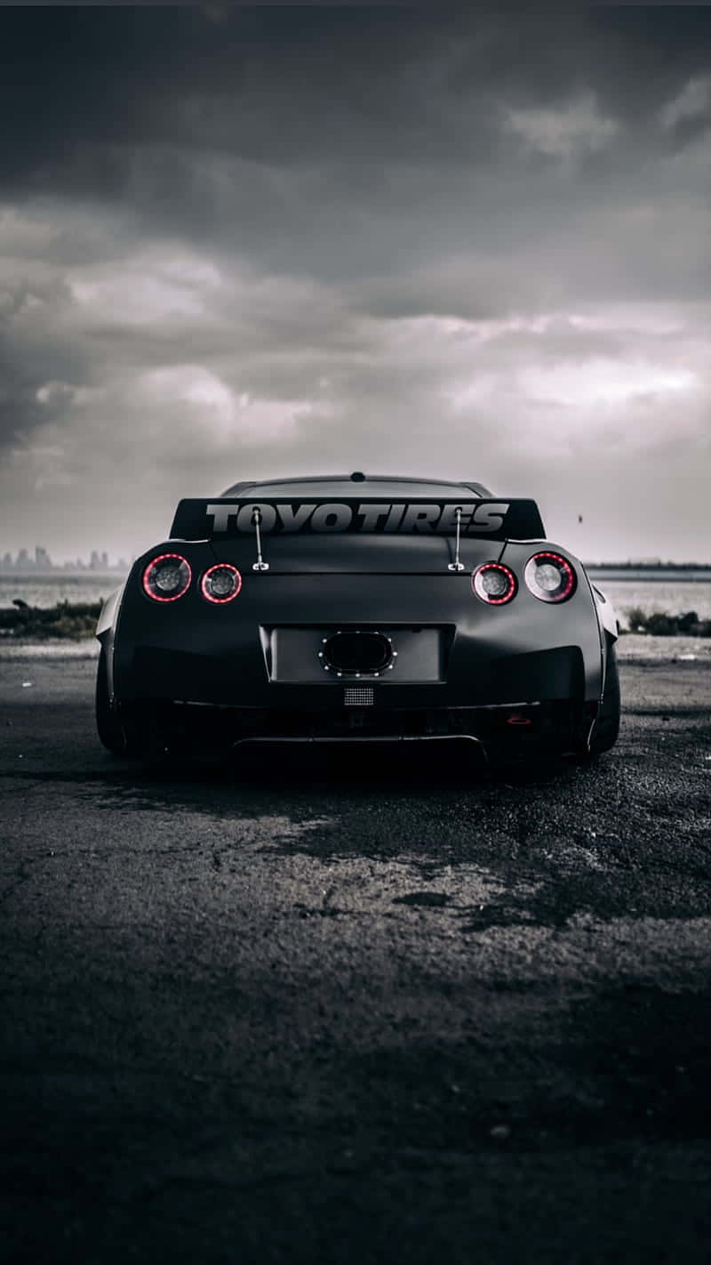 Monochrome Gtr Iphone Wallpaper