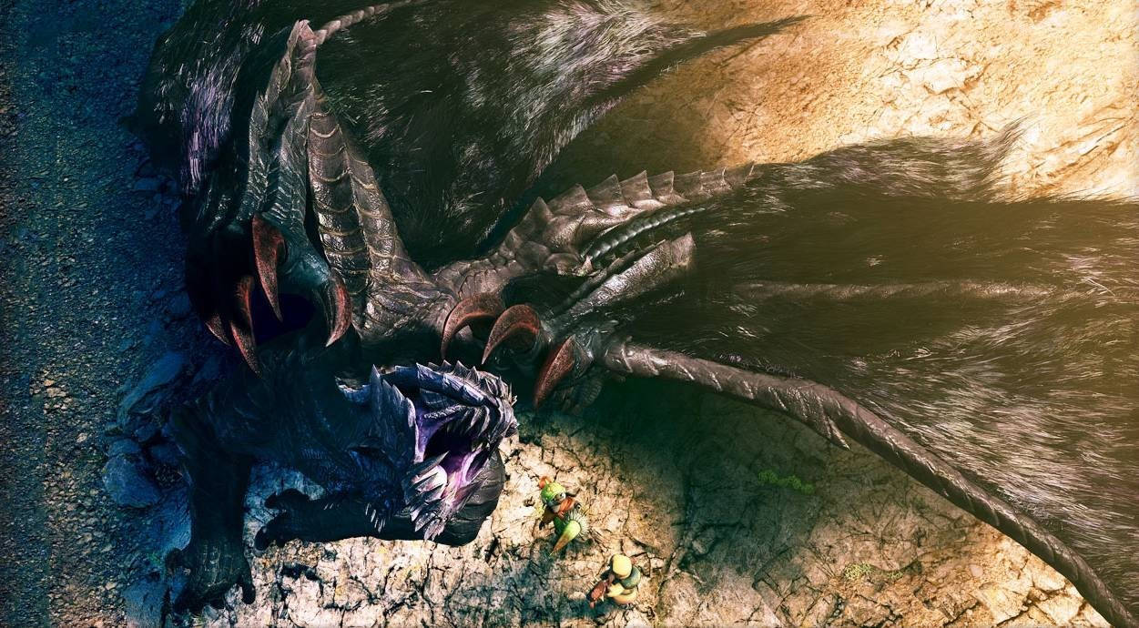 Monster Hunter Flying Elder Dragon Wallpaper