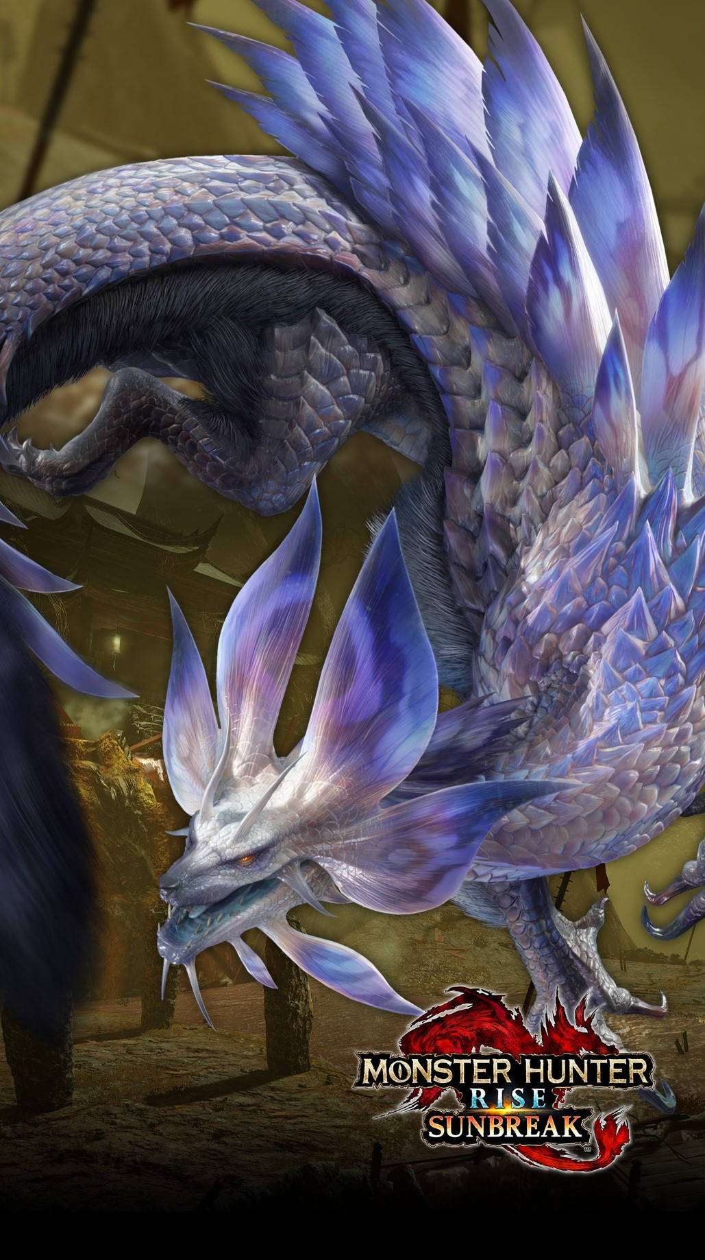 Monster Hunter Phone Violet Mizutsune Wallpaper